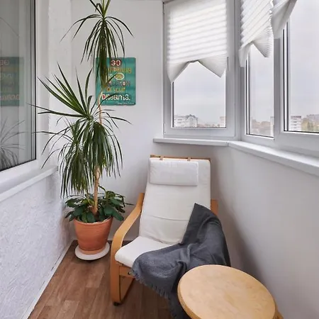 Студия У Метро Пушкинская Apartament Mińsk
